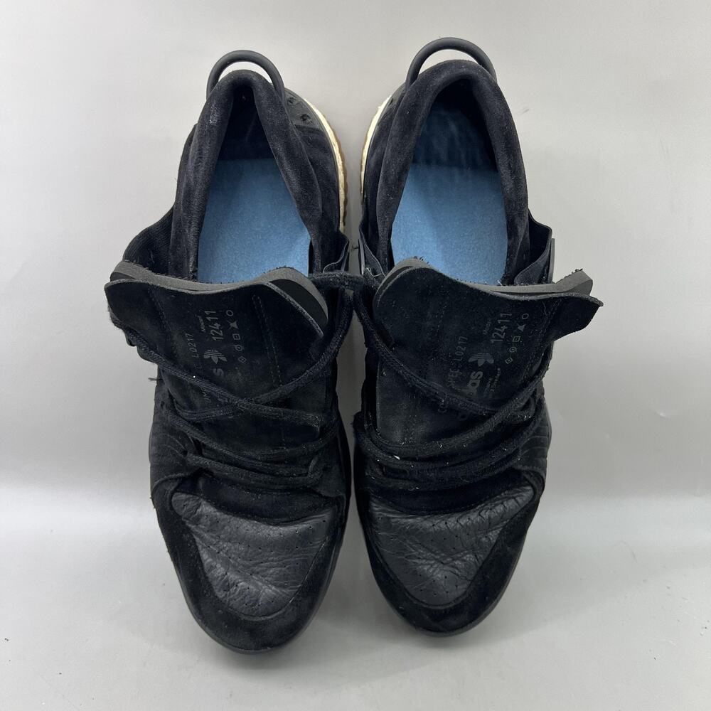 Adidas x Alexander‎ Wang AW Bball Shoes Men Size 12 Black Suede Low Top Sneakers - Picture 5 of 11